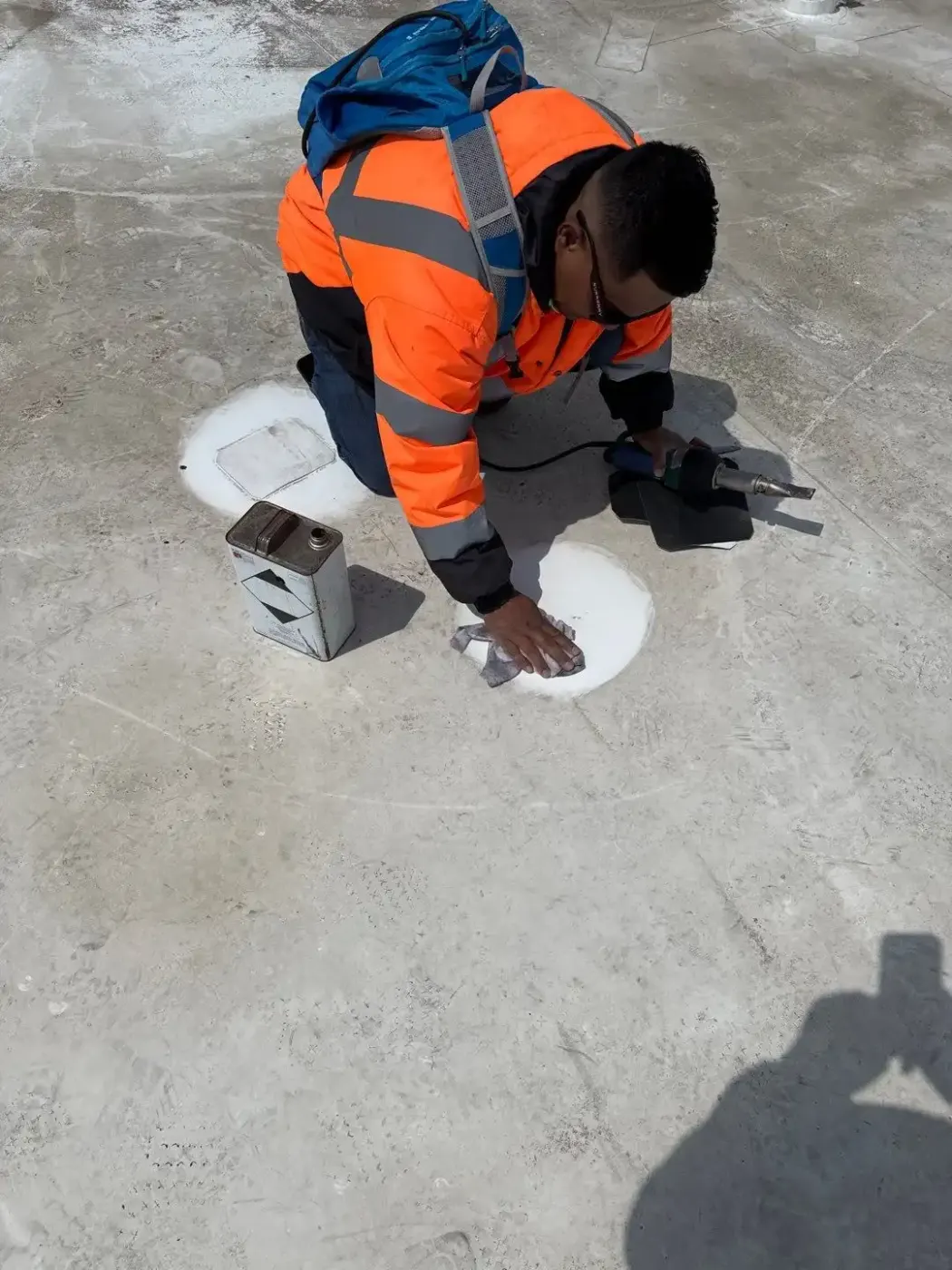 Membrane repair completed in Kirklin